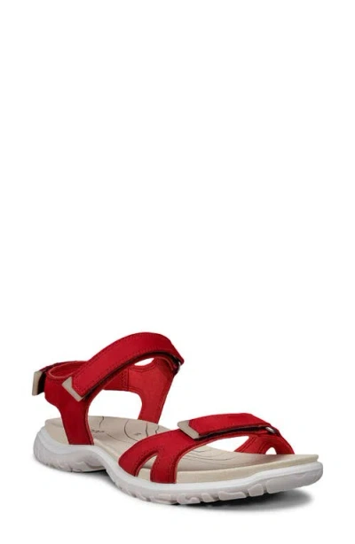 Ecco Offroad Roam Sandal In Red