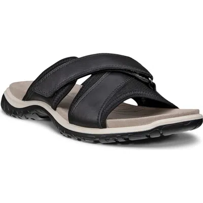 Ecco Offroad Roam Slide Sandal In Black