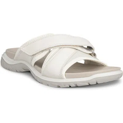 Ecco Offroad Roam Slide Sandal In White