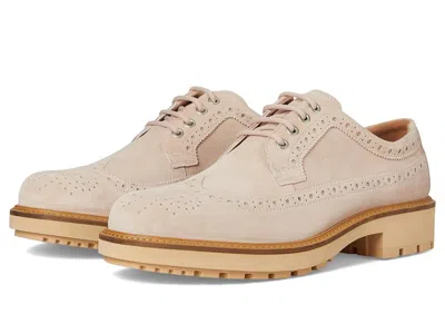 Ecco Oslo Wing Tip Oxford Men's Lace Up Wing Tip Shoes Dust: Eu 40 (us Men's 6-6.5) M In Gray