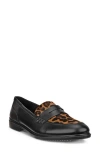 Ecco Penny Loafer In Animal Print