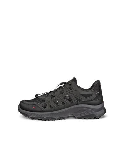 Ecco Receptor Xp - Men's Breathable Speed-lace Sneaker In Black