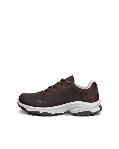 Ecco Receptor Xp - Men's Nubuck Outdoor Waterproof Shoe In Brown