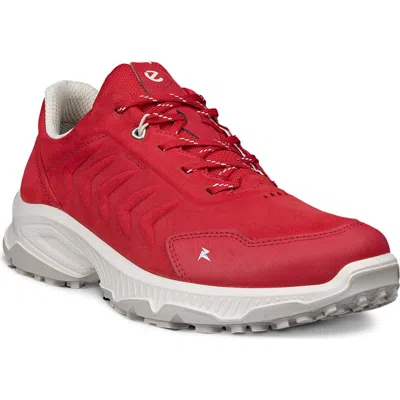 Ecco Receptor Xp Waterproof Running Shoe In Red
