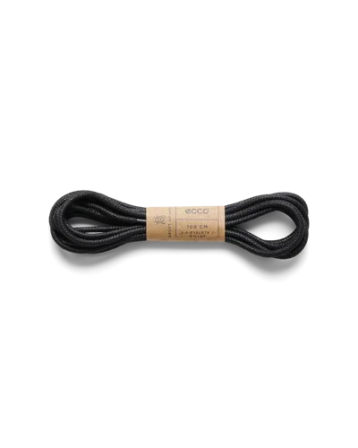 Ecco Round Laces In Black