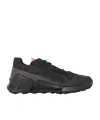 Ecco Round Toe Sneakers In Black