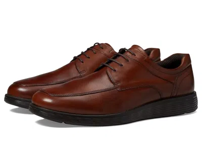 Ecco S Lite Hybrid Apron Toe Tie Men's Shoes Cognac: Eu 42 (us Men's 8-8.5) D - Medium In Brown