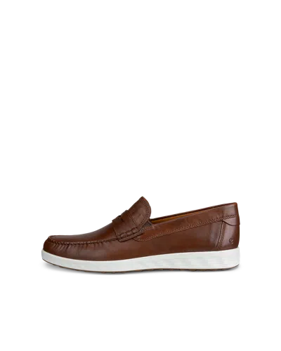 Ecco S Lite Moc - Men's Leather Moccasin In Brown