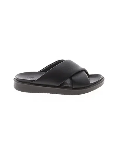 Pre-owned Ecco Sandals In Black