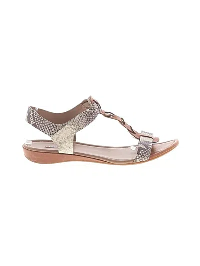 Pre-owned Ecco Sandals In Brown