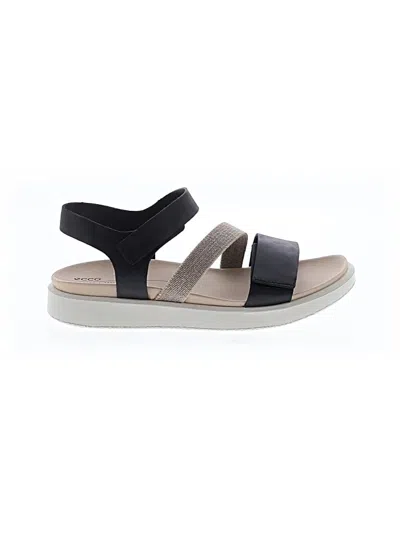Pre-owned Ecco Sandals In Brown