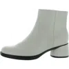 Ecco Sculped Lx Womens Zip Up Slip On Ankle Boots In Grey