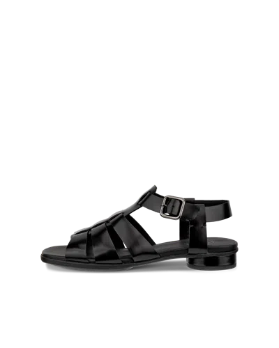 Ecco Sculpted Alba 25 Fisherman Sandal In Black