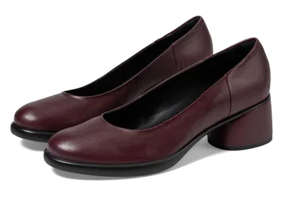 Ecco Sculpted Luxury 35mm Modern Pump High Heels Fig: Eu 36 (us Women's 5-5.5) M In Brown