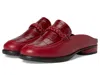 Ecco Sculpted Luxury Braided Mule In Burgundy