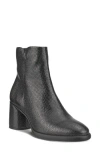 Ecco Sculpted Lx 55 Bootie In Black/black