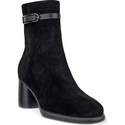 Ecco Sculpted Lx 55 Leather Bootie In Black