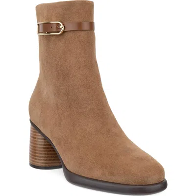 Ecco Sculpted Lx 55 Leather Bootie In Camel