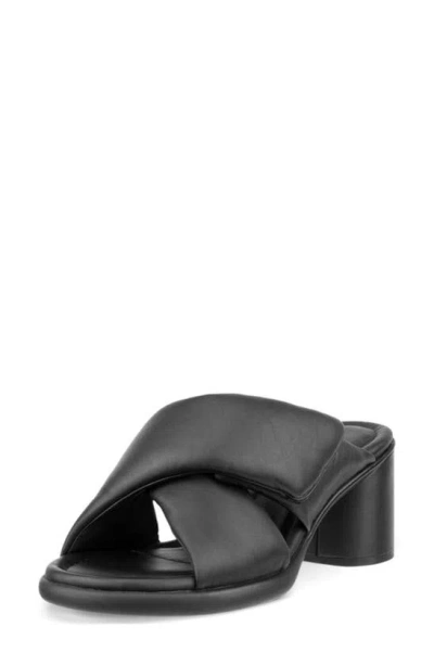 Ecco Sculpted Lx Slide Sandal In Black