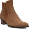 Ecco Shape Stack Heel Bootie In Brown