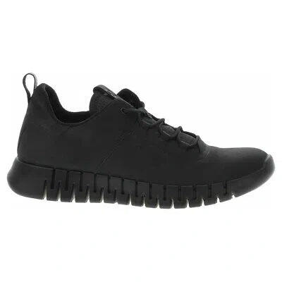 Pre-owned Ecco Shoes Universal Men  Gruuv 52520402001 Black