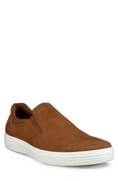 Ecco Slip-on Sneaker In Brown