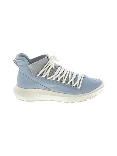 Pre-owned Ecco Sneakers In Blue