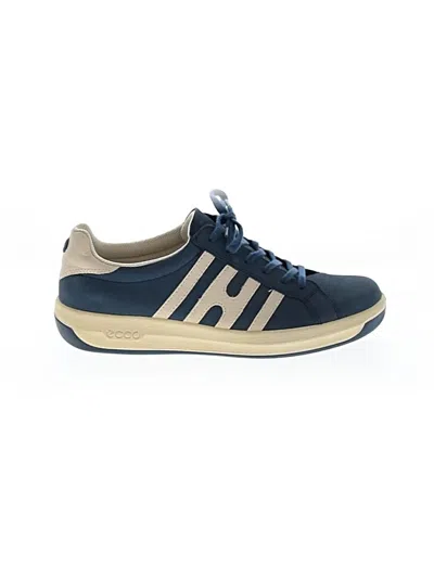 Pre-owned Ecco Sneakers In Blue