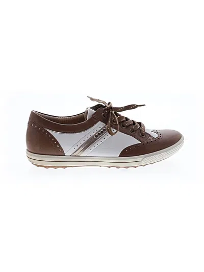 Pre-owned Ecco Sneakers In Brown