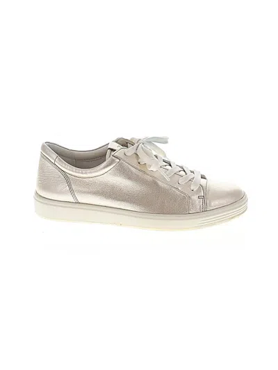 Pre-owned Ecco Sneakers In Gold