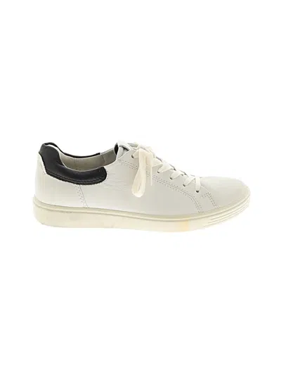 Pre-owned Ecco Sneakers In Ivory