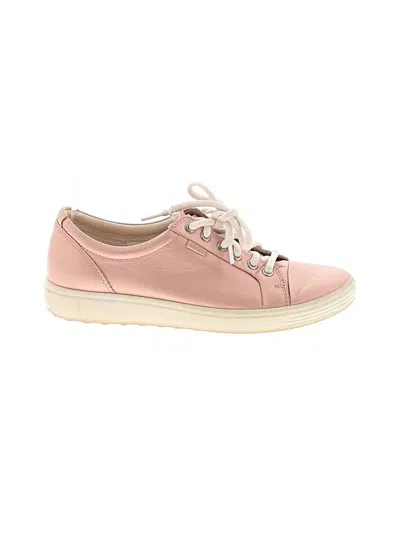 Pre-owned Ecco Sneakers In Pink