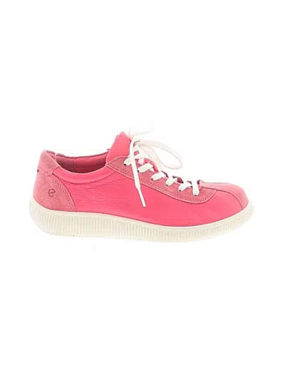 Pre-owned Ecco Sneakers In Pink
