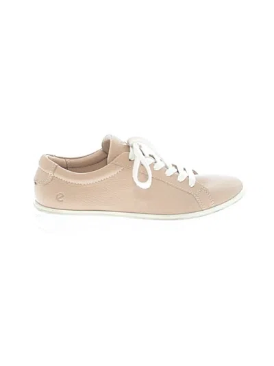 Pre-owned Ecco Sneakers In Tan