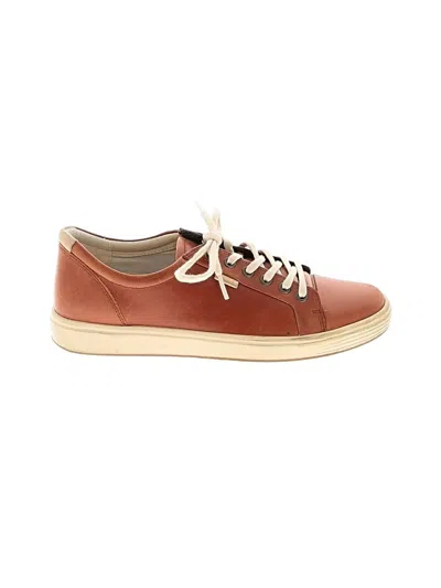 Pre-owned Ecco Sneakers In Tan