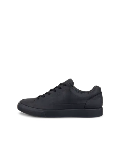Ecco Soft 10 - Men's Nubuck Gore-tex Sneaker In Animal Print