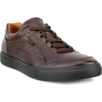 Ecco Soft 10 Walking Sneaker In Brown