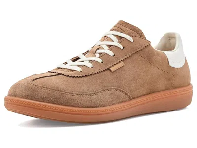 ECCO SOFT 11 LACE UP WOMEN'S SHOES CAMEL SUEDE/BRIGHT WHITE: EU 40 (US WOMEN'S 9-9.5) M