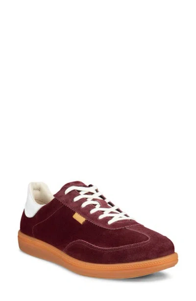 Ecco Soft 11 Sneaker In Burgundy