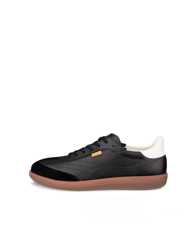 Ecco Soft 11 - Women's Leather Lace-up Sneaker In Black