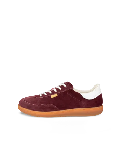 Ecco Soft 11 - Women's Suede Lace-up Sneaker In Red