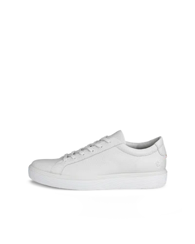 Ecco Soft 60 - Men's Leather Sneaker In White
