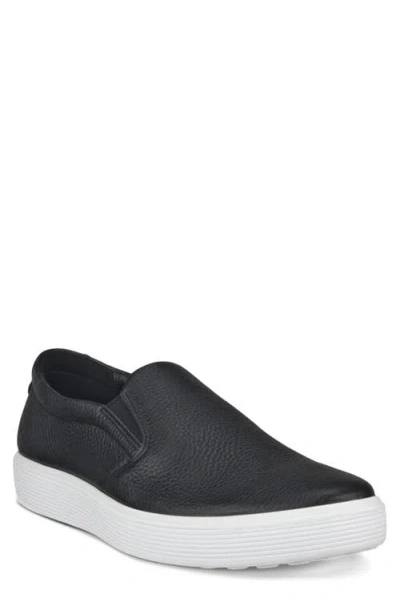 Ecco Soft 60 Slip-on Sneaker In Black