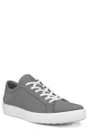 Ecco Soft 60 Sneaker In Steel/white
