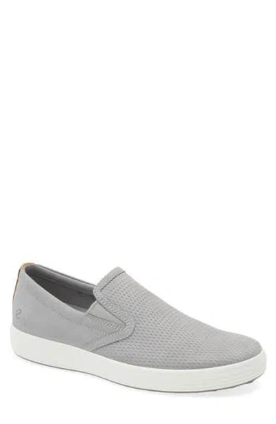 Ecco Soft 7 2.0 Water Resistant Slip-on Sneaker In Wild Dove