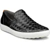 Ecco Soft 7 3.0 Slip-on Sneaker In Silver Heavy