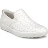Ecco Soft 7 3.0 Slip-on Sneaker In White