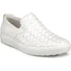 Ecco Soft 7 Slip-on Sneaker In White