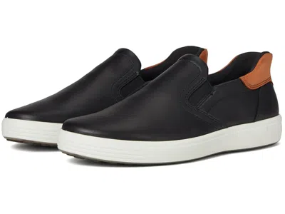 Ecco Soft 7 Easy Slip On Sneaker In Black