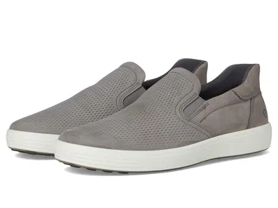 Ecco Soft 7 Easy Slip On Sneaker In Gray